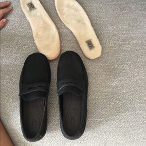 Ugg black loafer size 9